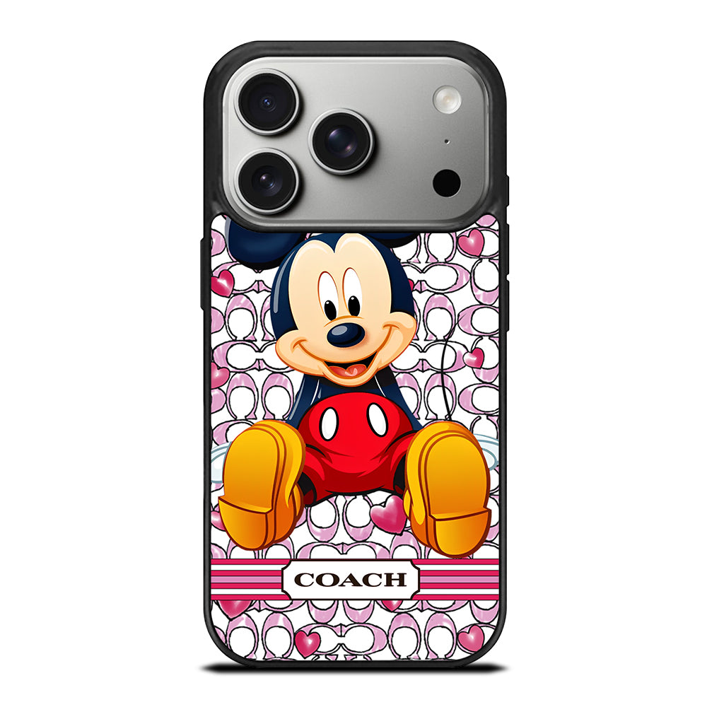 COACH MICKEY MOUSE 4 iPhone 17 Pro Case Cover