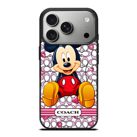 COACH MICKEY MOUSE 4 iPhone 17 Pro Case Cover