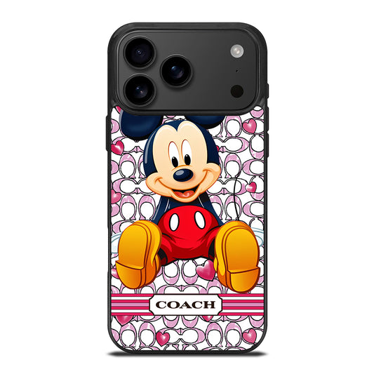 COACH MICKEY MOUSE 4 iPhone 17 Pro Max Case Cover