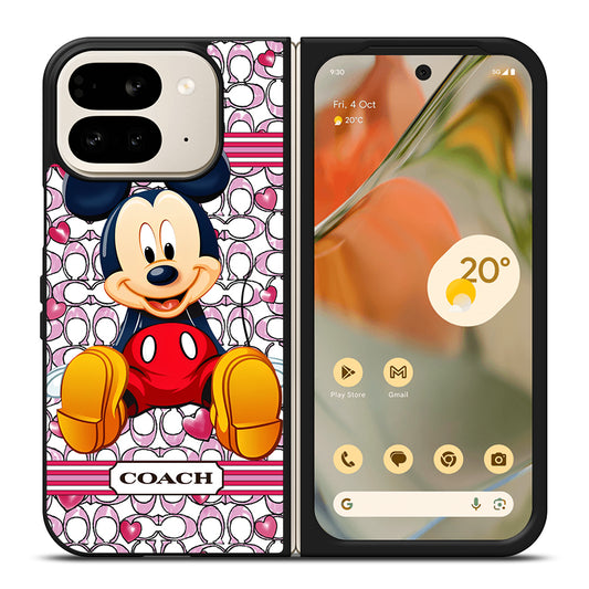 COACH MICKEY MOUSE 4 Google Pixel 9 Pro Fold Case Cover