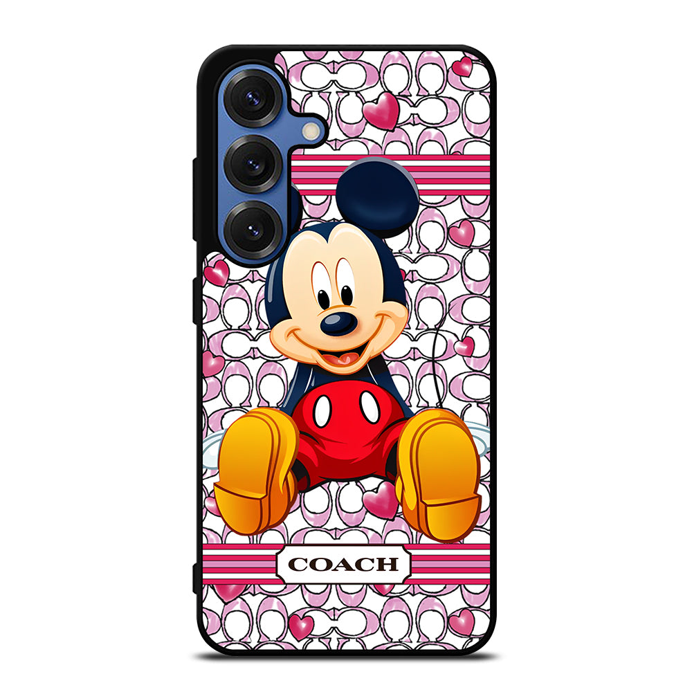 COACH MICKEY MOUSE 4 Samsung Galaxy S26 Case Cover