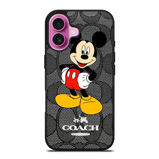 COACH MICKEY MOUSE CARTOON 2 iPhone 16 Plus Case Cover