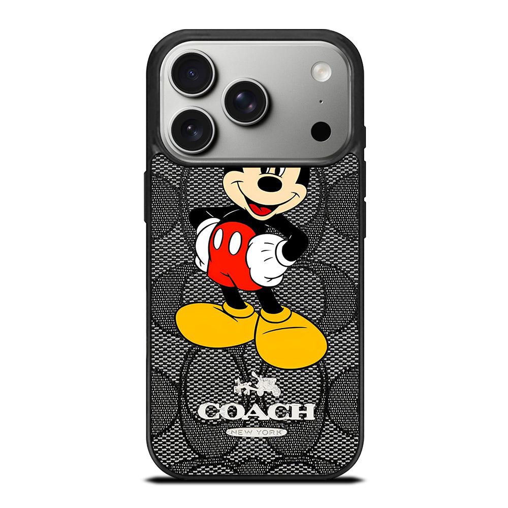 COACH MICKEY MOUSE CARTOON 2 iPhone 17 Pro Case Cover
