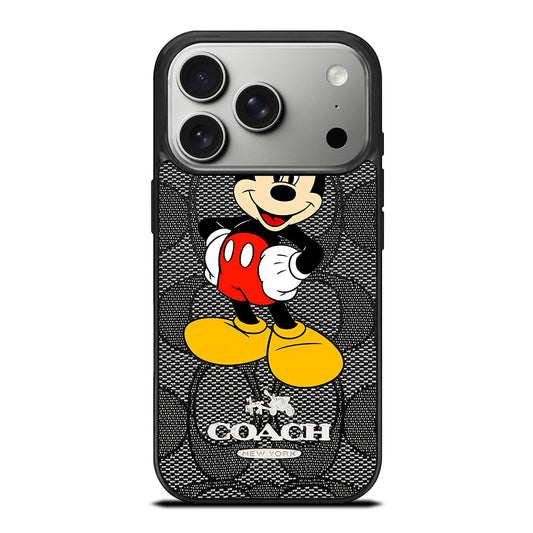 COACH MICKEY MOUSE CARTOON 2 iPhone 17 Pro Case Cover