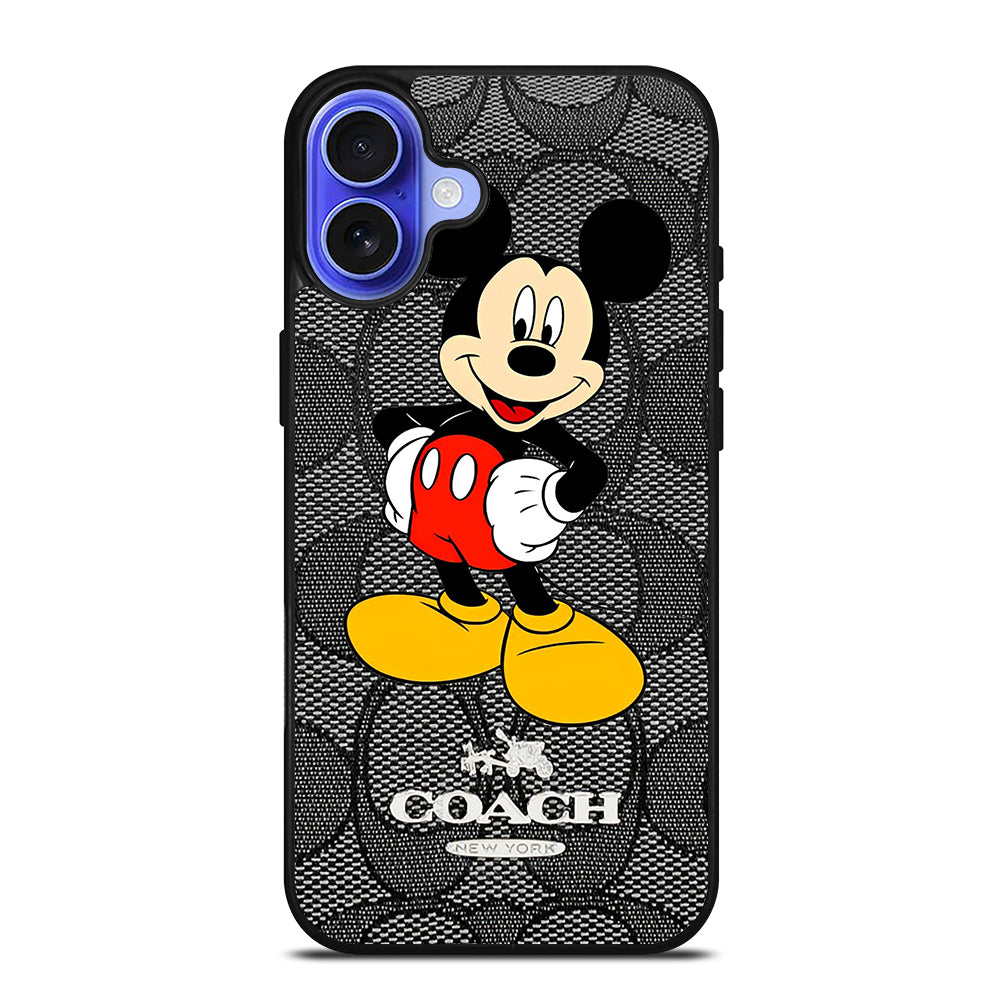 COACH MICKEY MOUSE CARTOON 2 iPhone 16 Case Cover