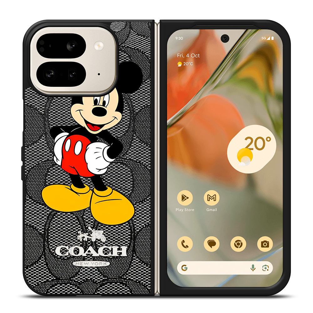 COACH MICKEY MOUSE CARTOON 2 Google Pixel 9 Pro Fold Case Cover