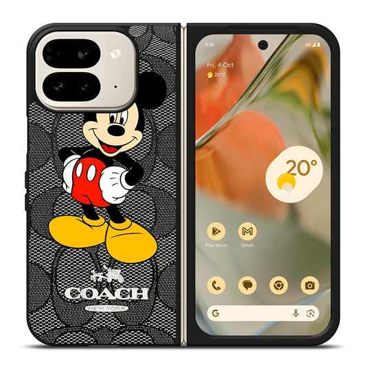 COACH MICKEY MOUSE CARTOON 2 Google Pixel 9 Pro Fold Case Cover