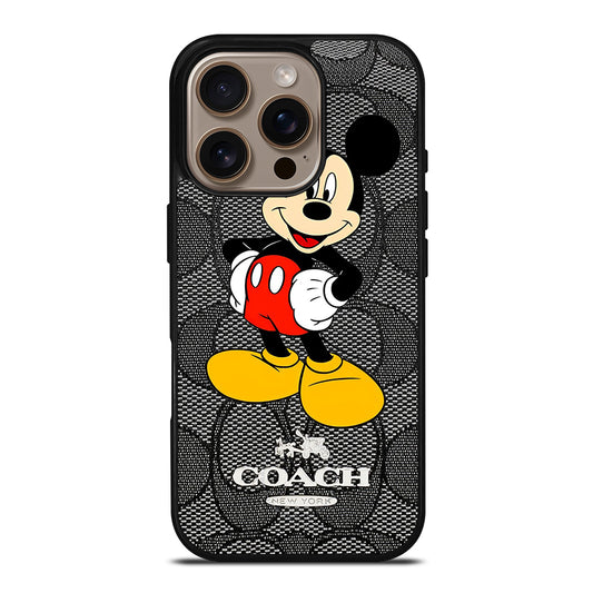 COACH MICKEY MOUSE CARTOON 2 iPhone 16 Pro Case Cover