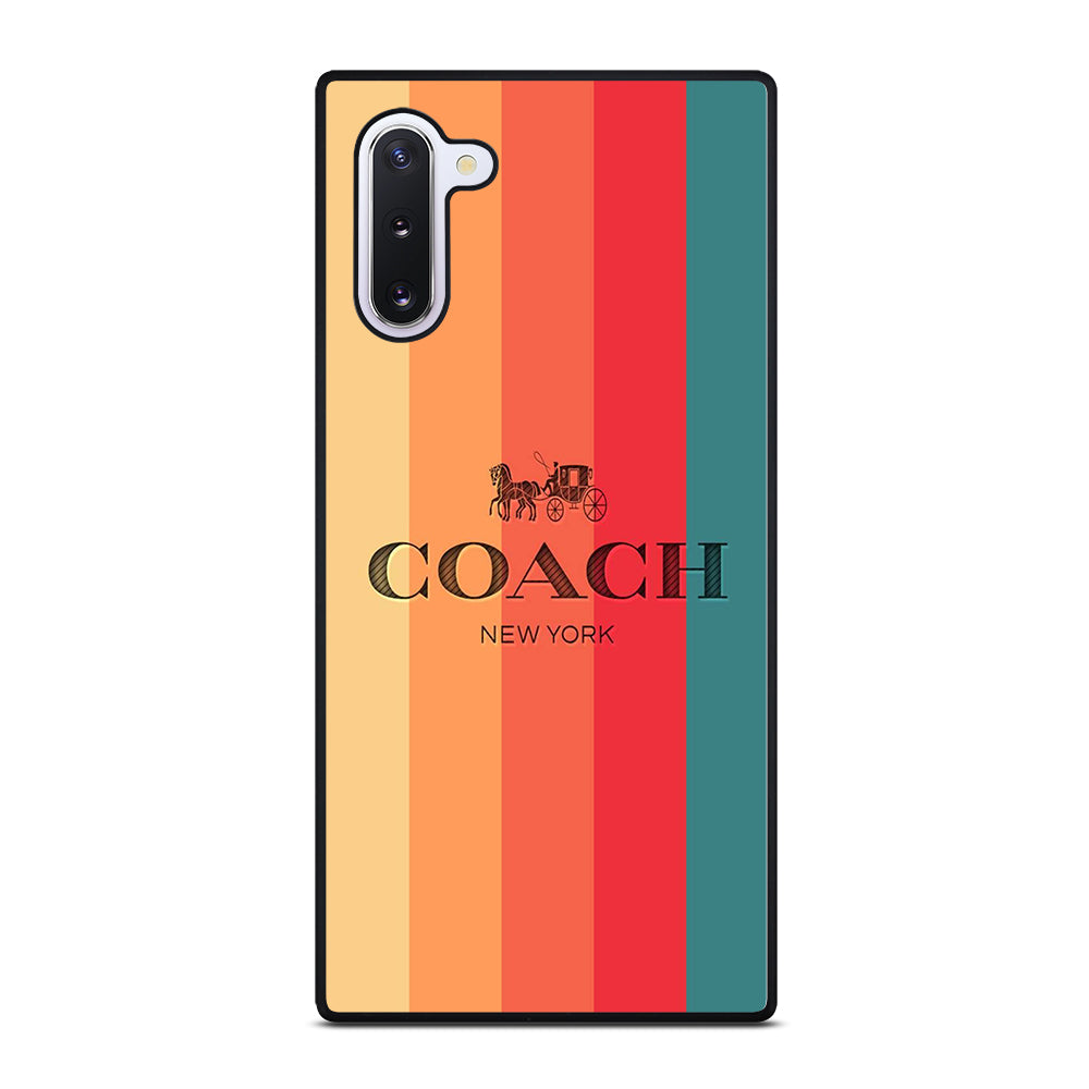 COACH NEW YORK LOGO Samsung Galaxy Note 10 Case Cover