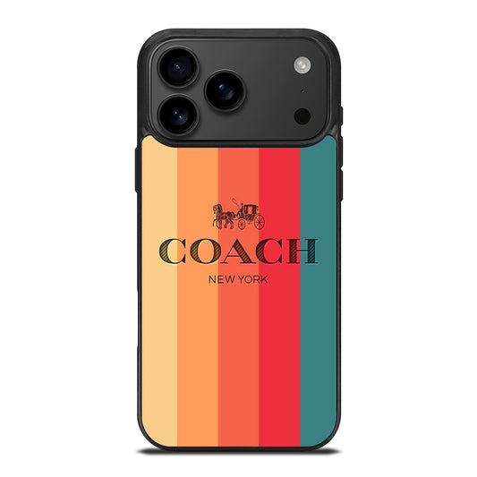 COACH NEW YORK LOGO iPhone 17 Pro Max Case Cover