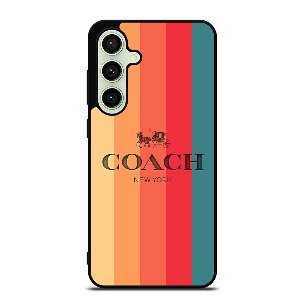 COACH NEW YORK LOGO Samsung Galaxy S24 FE Case Cover