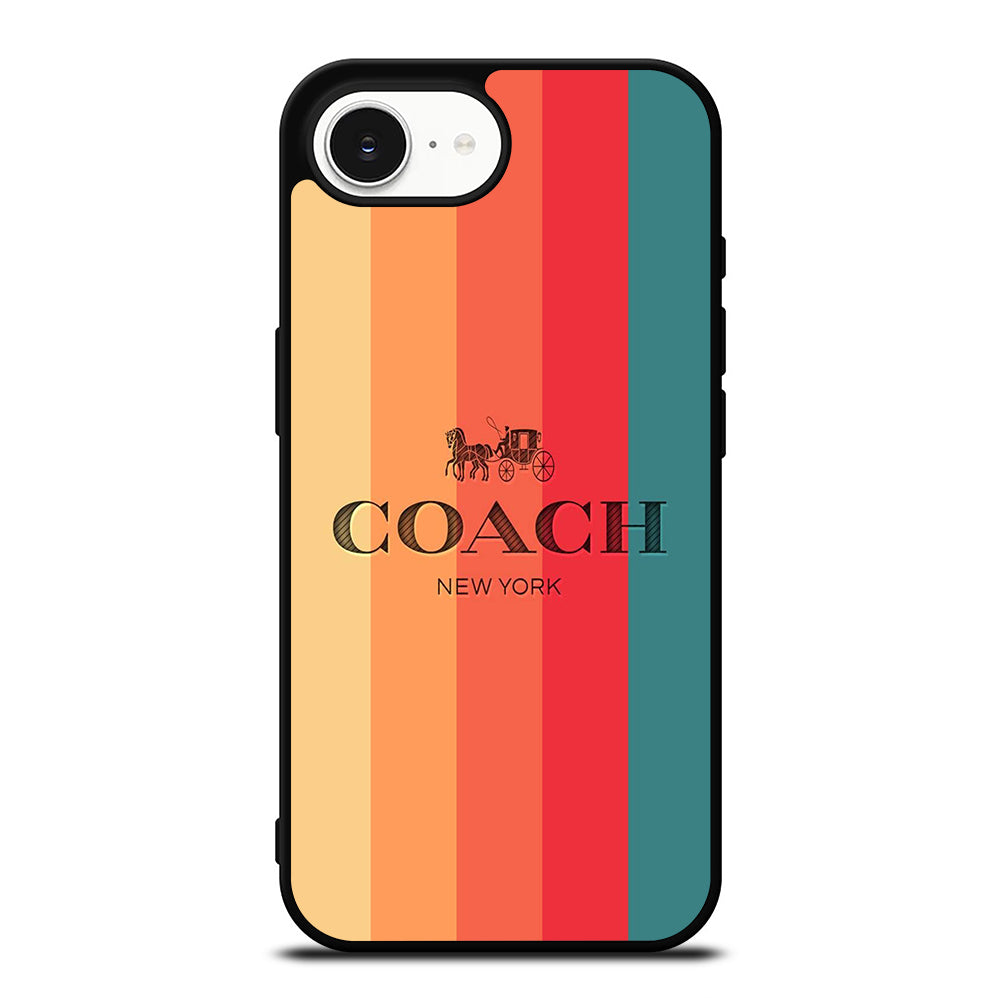 COACH NEW YORK LOGO iPhone 16e Case Cover