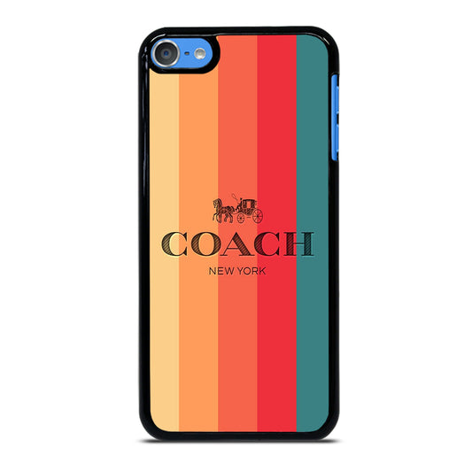 COACH NEW YORK LOGO iPod Touch 7 Case Cover