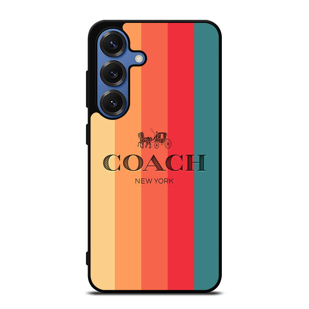 COACH NEW YORK LOGO Samsung Galaxy S25 Case Cover