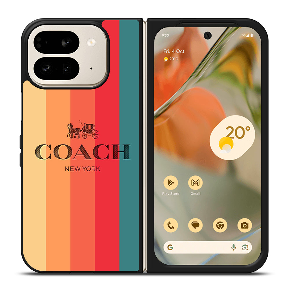 COACH NEW YORK LOGO Google Pixel 9 Pro Fold Case Cover