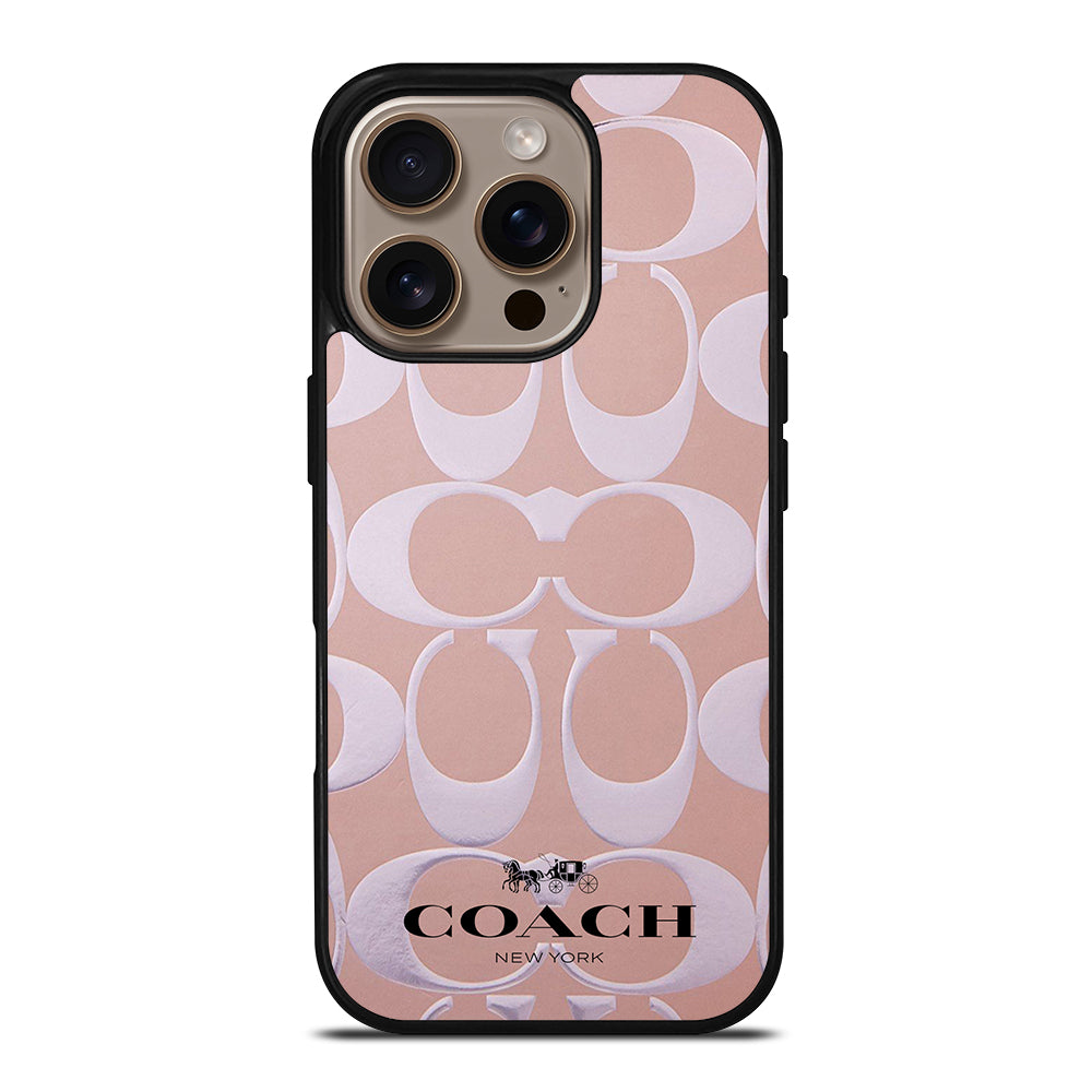 COACH NEW YORK PATTERN iPhone 16 Pro Case Cover