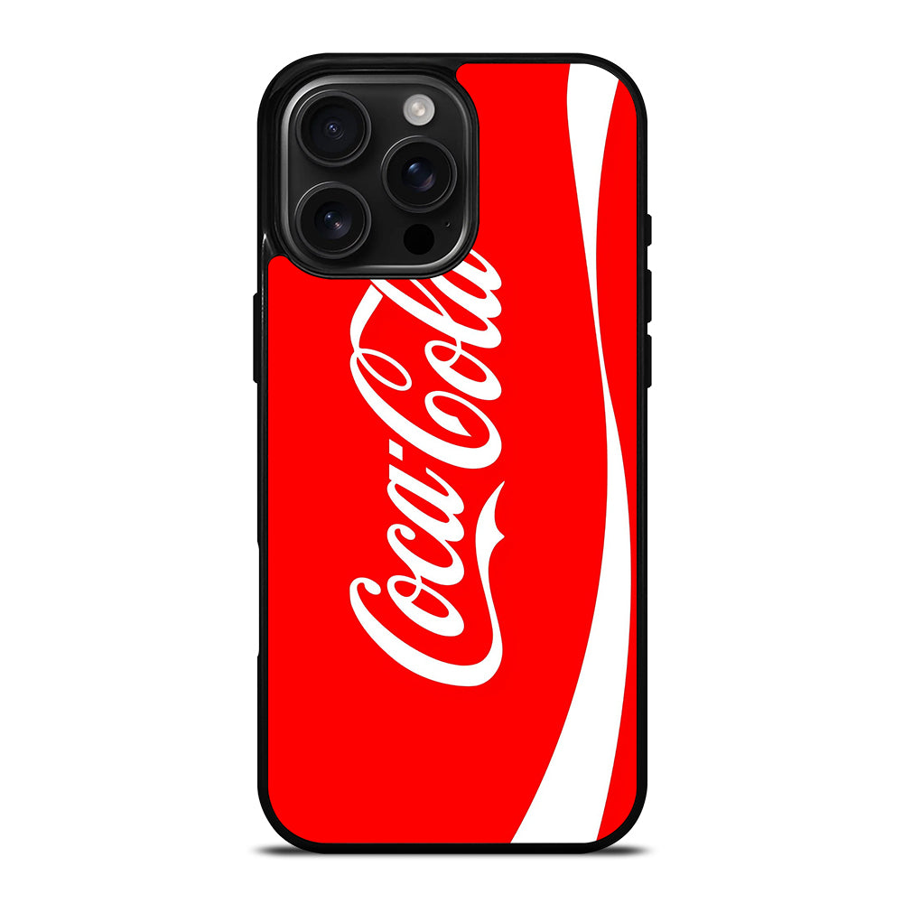 COCA COLA SOFT DRINK LOGO iPhone 16 Pro Max Case Cover