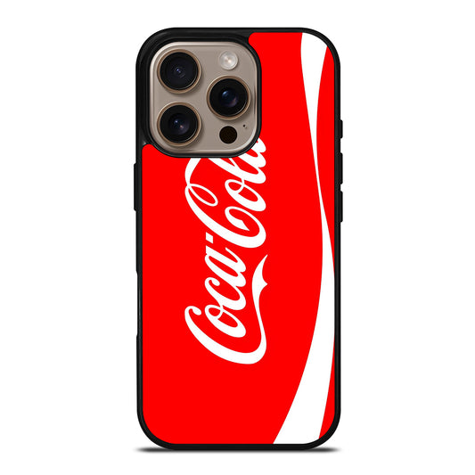 COCA COLA SOFT DRINK LOGO iPhone 16 Pro Case Cover