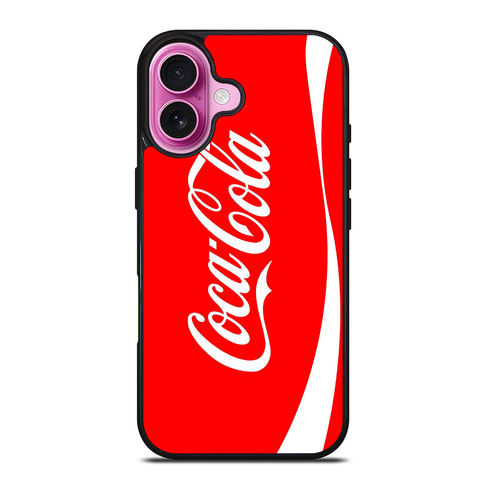 COCA COLA SOFT DRINK LOGO iPhone 16 Plus Case Cover