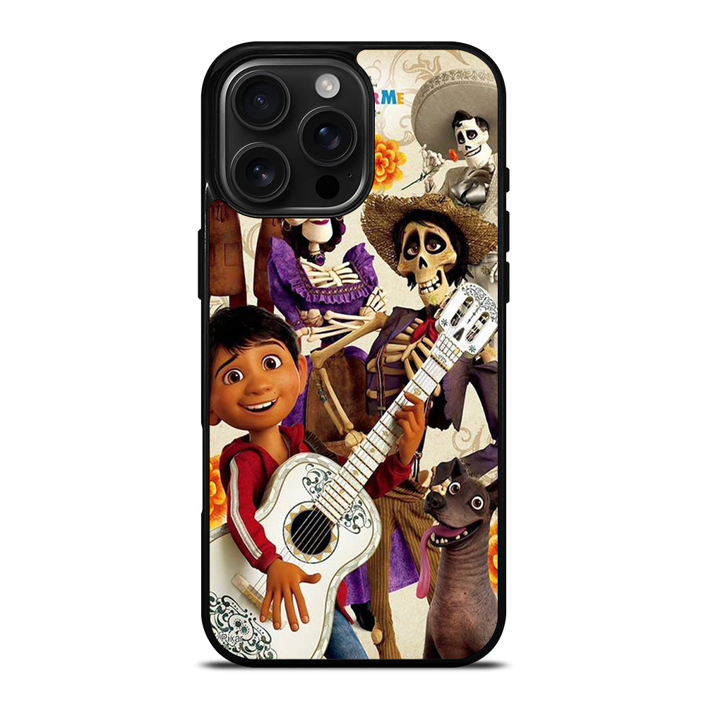 COCO GUITAR CARTOON iPhone 16 Pro Max Case Cover