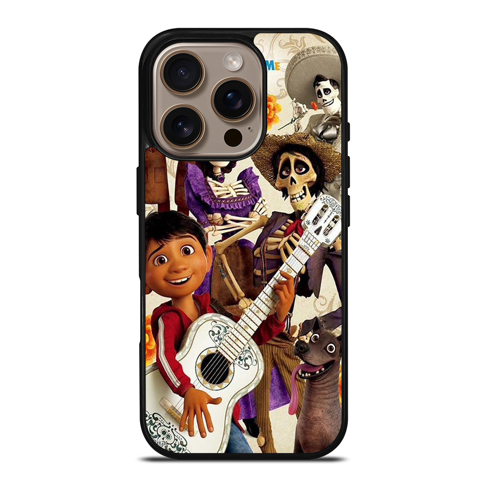 COCO GUITAR CARTOON iPhone 16 Pro Case Cover