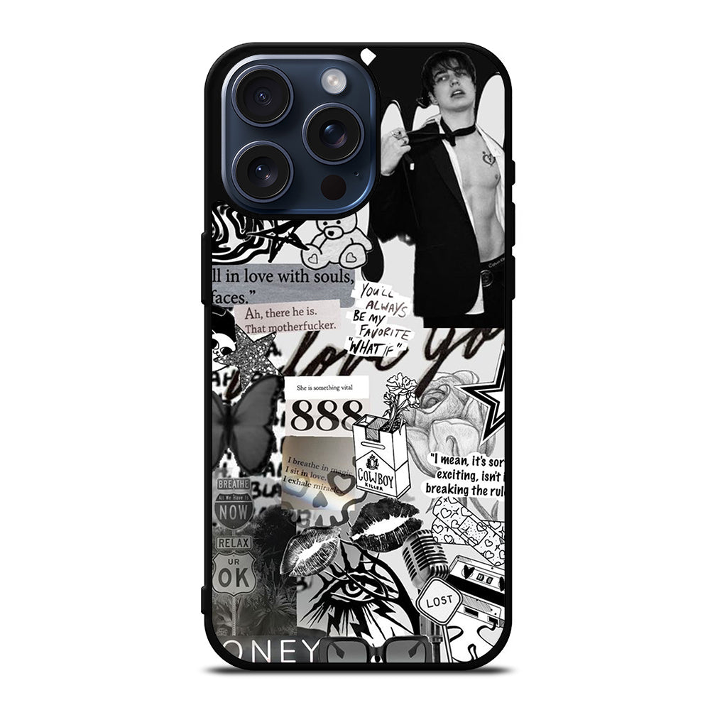 COLBY BROCK YOUTUBER COLLAGE 1 iPhone 15 Pro Max Case Cover