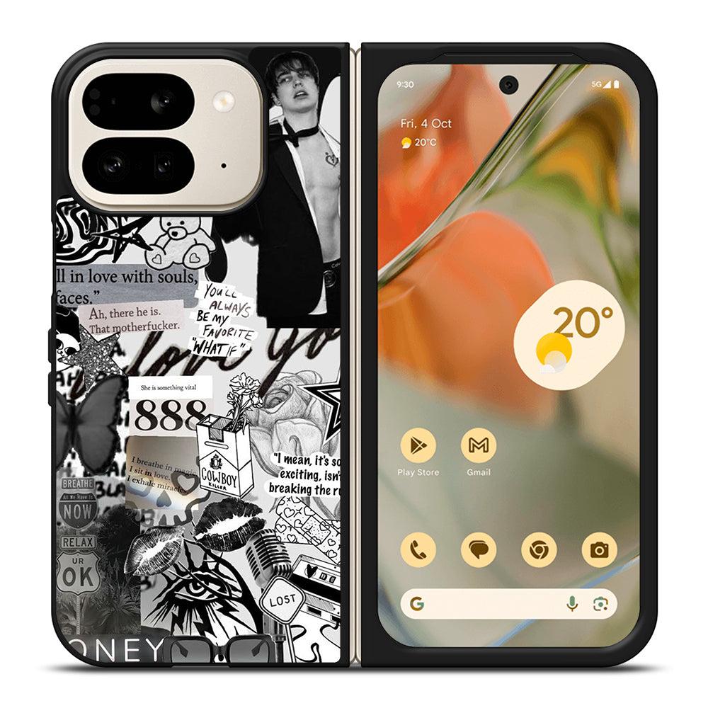 COLBY BROCK YOUTUBER COLLAGE 1 Google Pixel 9 Pro Fold Case Cover