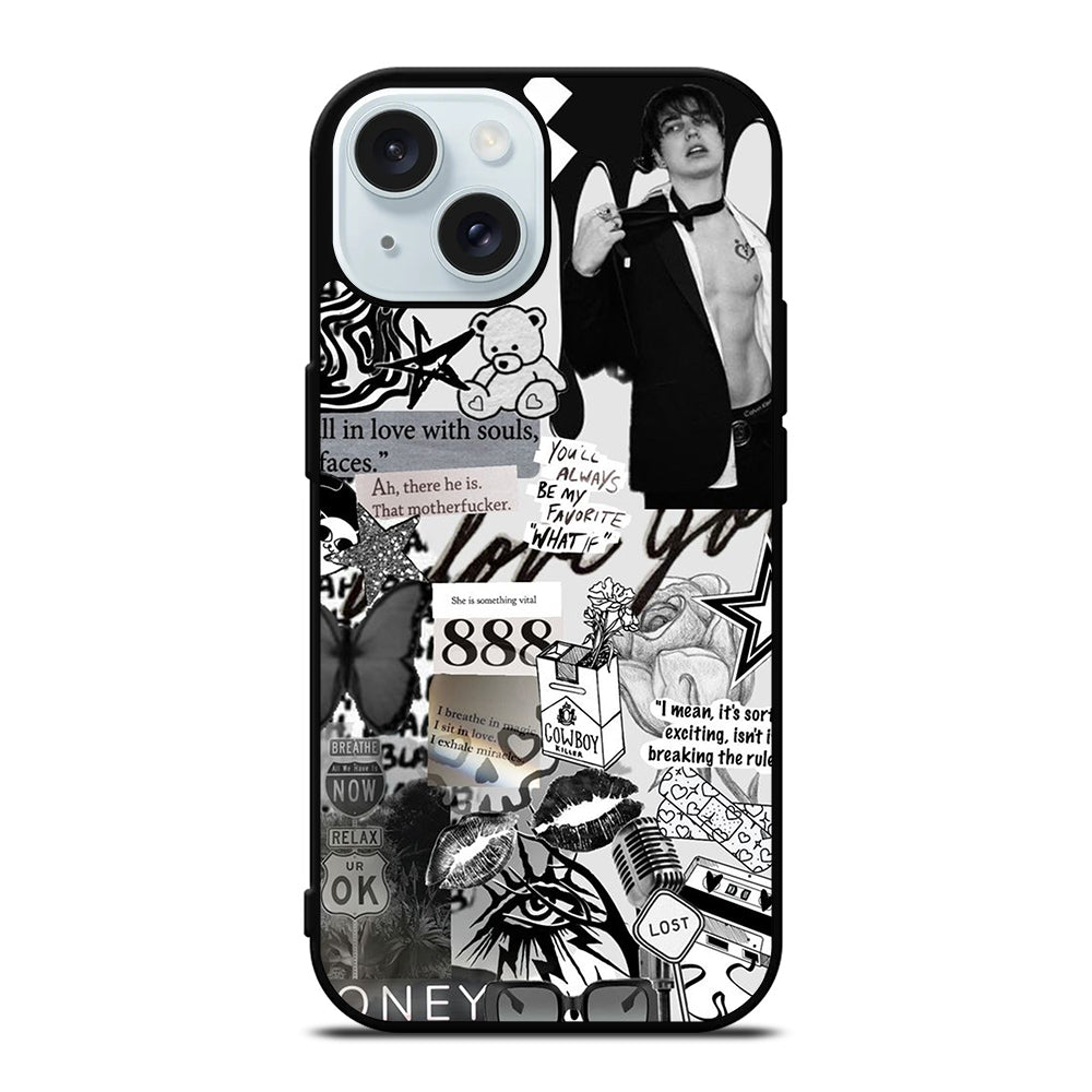 COLBY BROCK YOUTUBER COLLAGE 1 iPhone 15 Case Cover