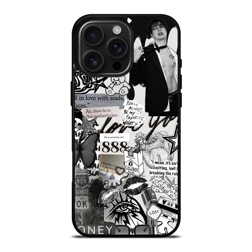 COLBY BROCK YOUTUBER COLLAGE 1 iPhone 16 Pro Max Case Cover