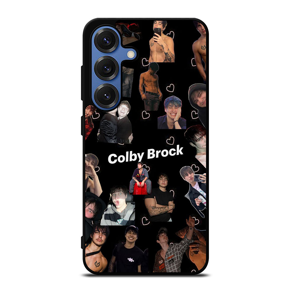 COLBY BROCK YOUTUBER COLLAGE 2 Samsung Galaxy S25 Case Cover