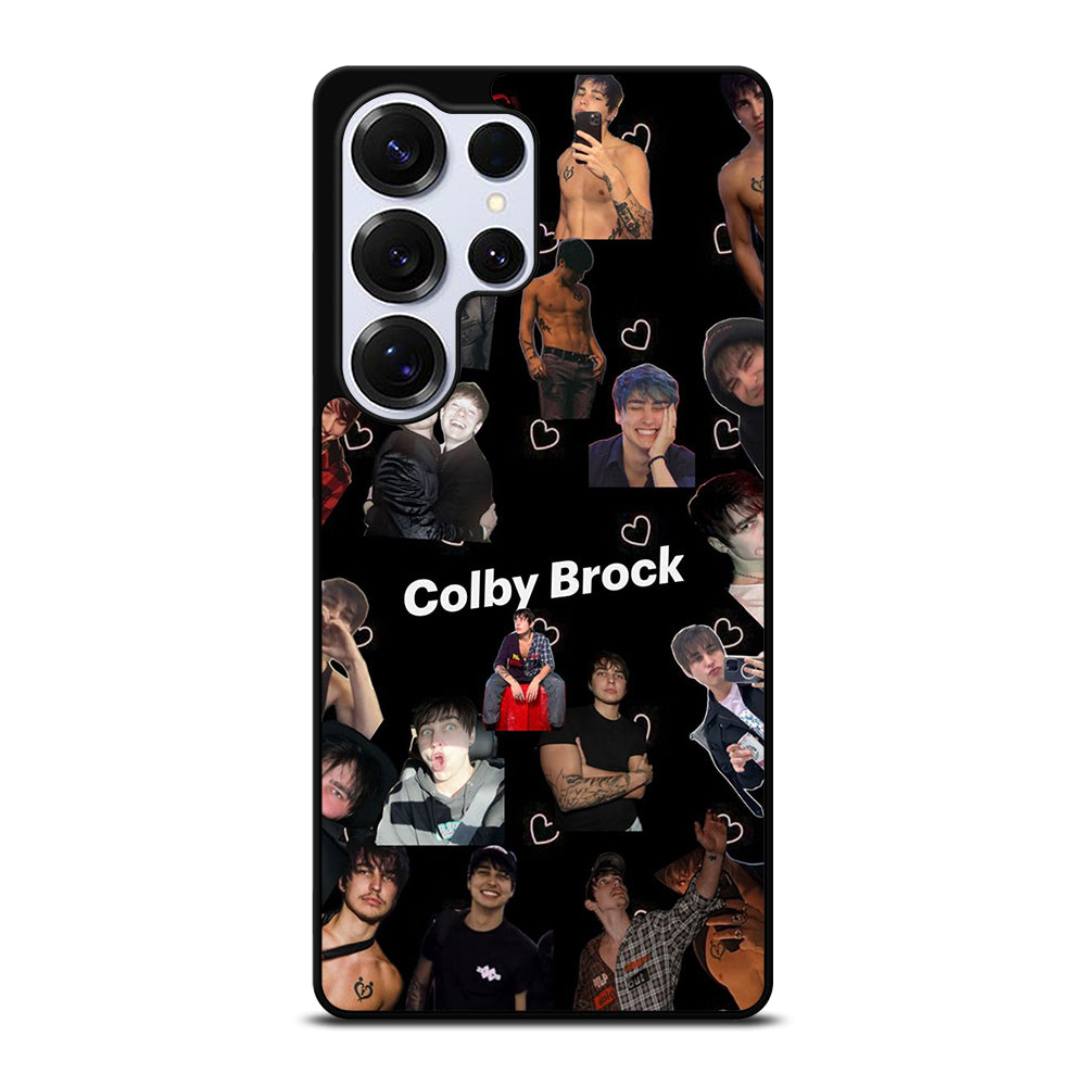 COLBY BROCK YOUTUBER COLLAGE 2 Samsung Galaxy S25 Ultra Case Cover