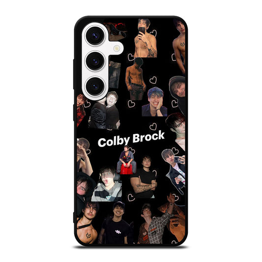 COLBY BROCK YOUTUBER COLLAGE 2 Samsung Galaxy S24 Case Cover