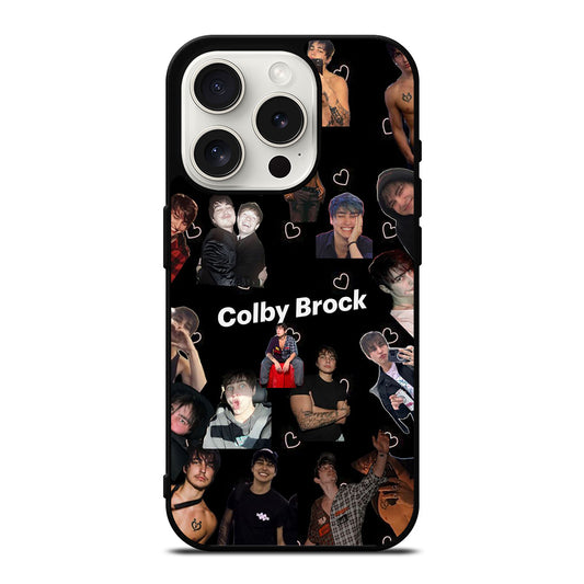 COLBY BROCK YOUTUBER COLLAGE 2 iPhone 15 Pro Case Cover