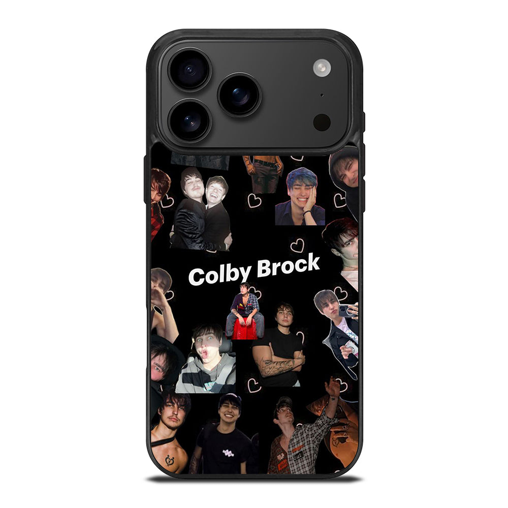 COLBY BROCK YOUTUBER COLLAGE 2 iPhone 17 Pro Max Case Cover