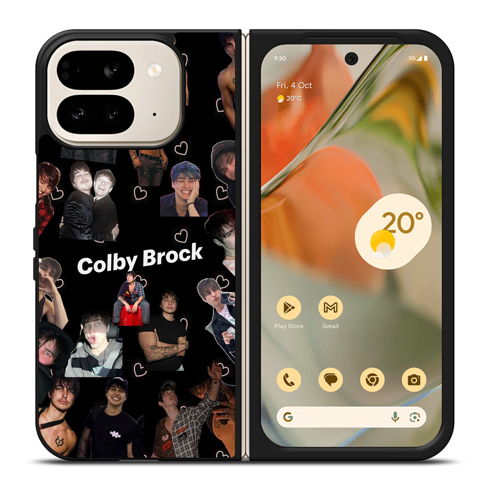 COLBY BROCK YOUTUBER COLLAGE 2 Google Pixel 9 Pro Fold Case Cover