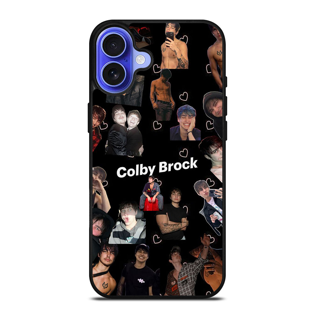COLBY BROCK YOUTUBER COLLAGE 2 iPhone 16 Case Cover