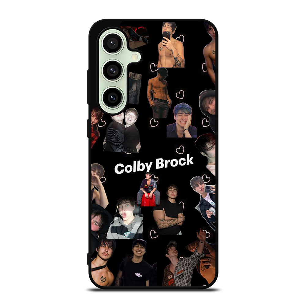COLBY BROCK YOUTUBER COLLAGE 2 Samsung Galaxy S24 FE Case Cover