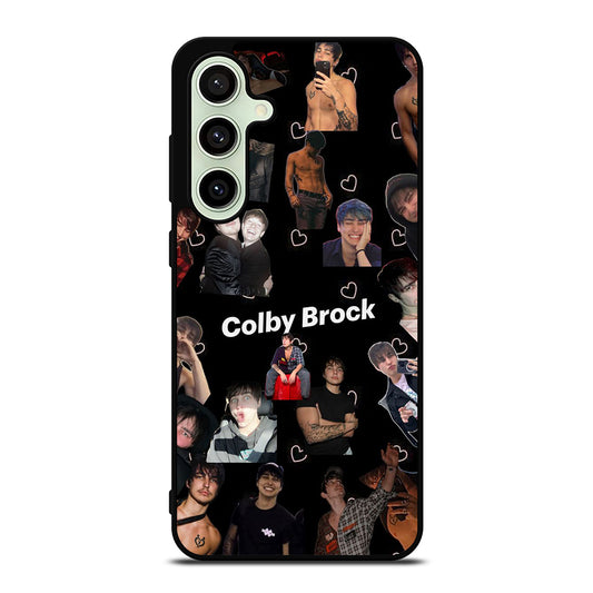 COLBY BROCK YOUTUBER COLLAGE 2 Samsung Galaxy S24 FE Case Cover