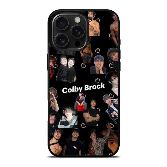 COLBY BROCK YOUTUBER COLLAGE 2 iPhone 16 Pro Max Case Cover