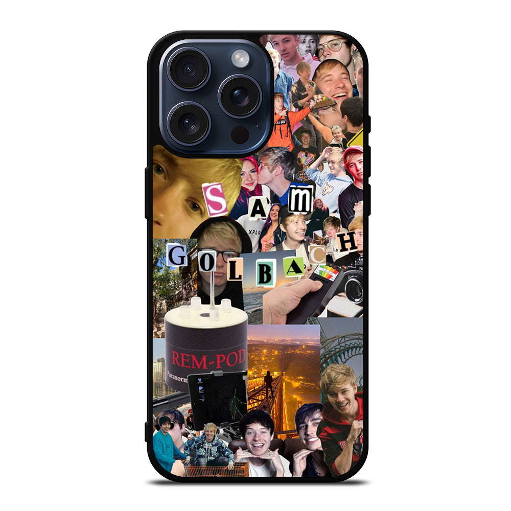 COLBY BROCK YOUTUBER COLLAGE 3 iPhone 15 Pro Max Case Cover