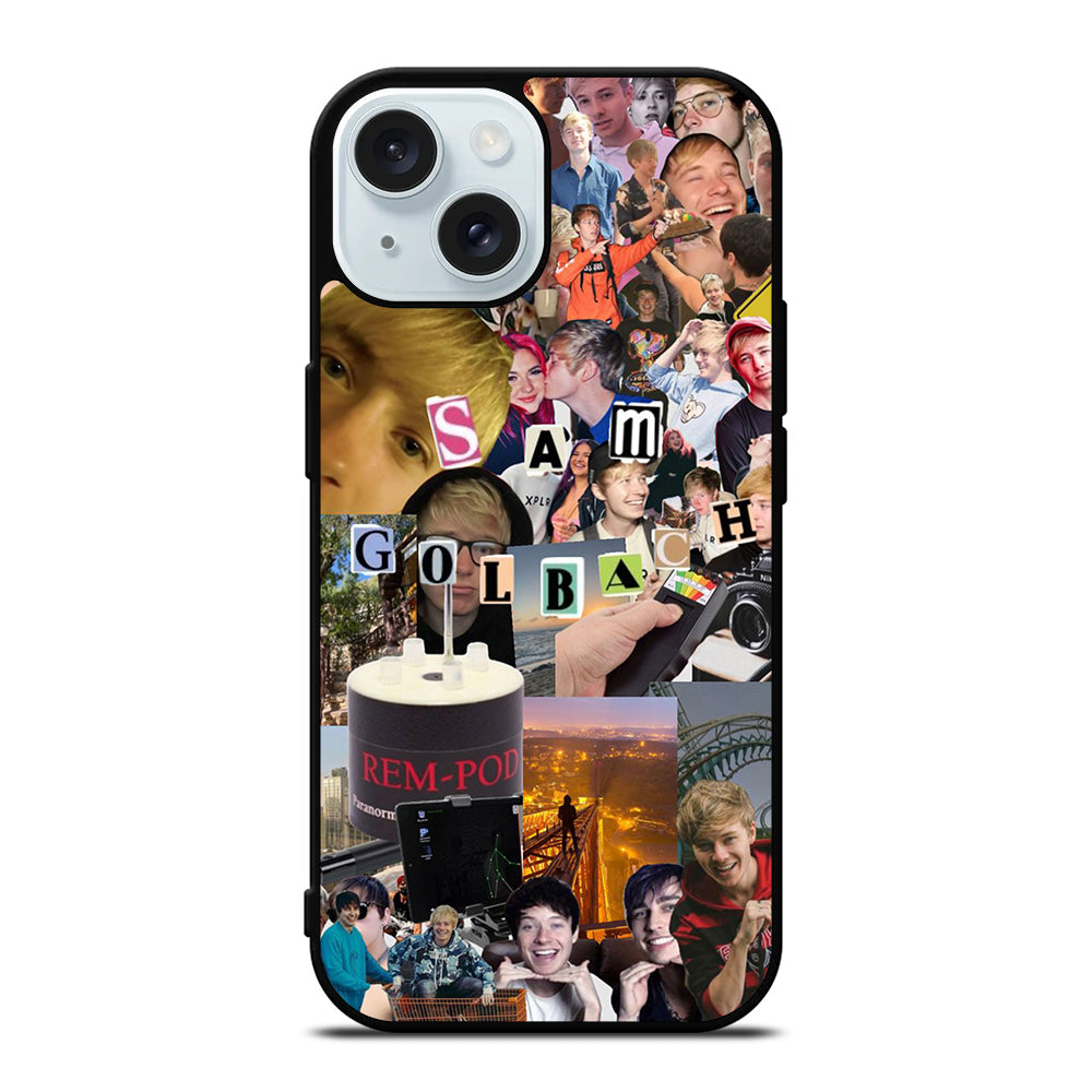 COLBY BROCK YOUTUBER COLLAGE 3 iPhone 15 Case Cover