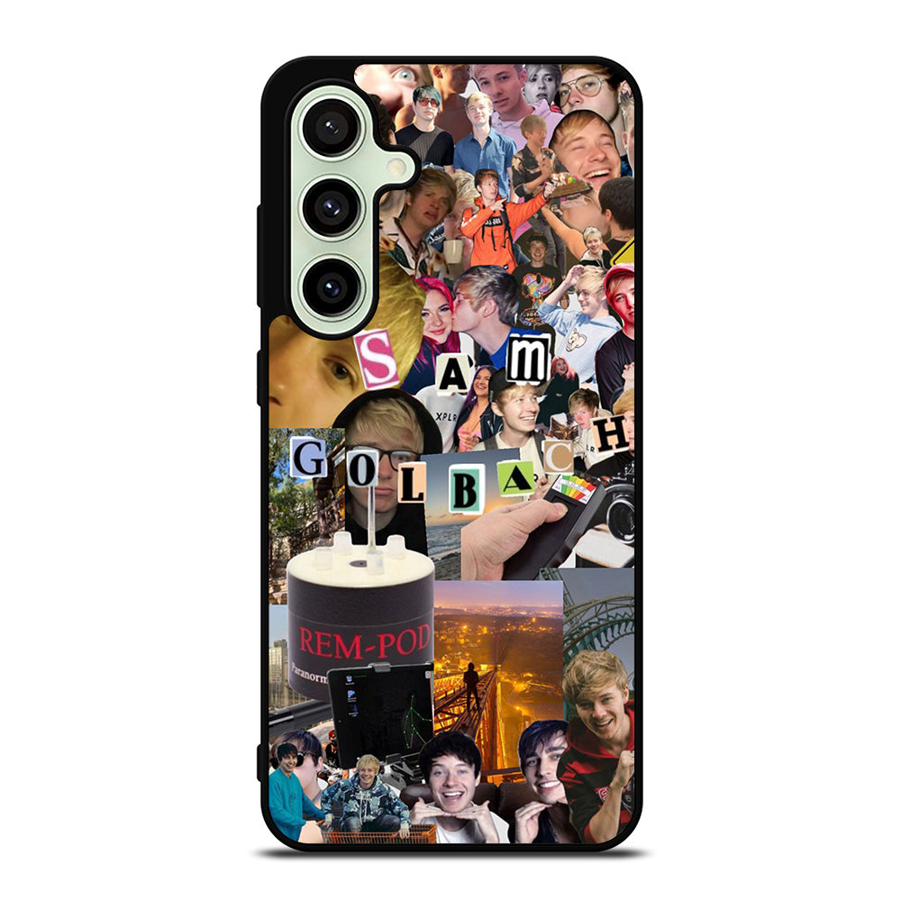 COLBY BROCK YOUTUBER COLLAGE 3 Samsung Galaxy S24 FE Case Cover