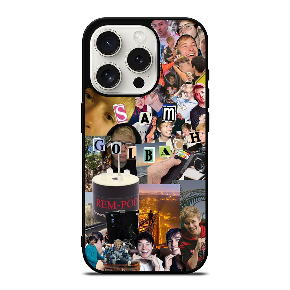 COLBY BROCK YOUTUBER COLLAGE 3 iPhone 15 Pro Case Cover