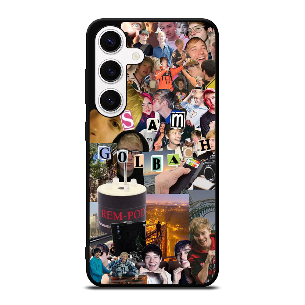 COLBY BROCK YOUTUBER COLLAGE 3 Samsung Galaxy S24 Case Cover