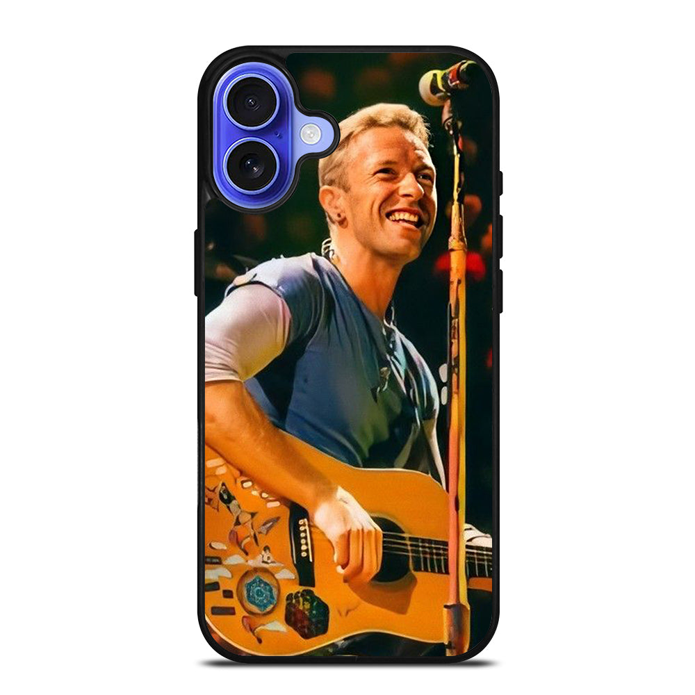 COLDPLAY CHRIS MARTIN GUITAR iPhone 16 Case Cover
