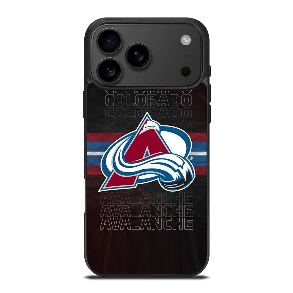 COLORADO AVALANCHE ICON 3 iPhone 17 Pro Max Case Cover