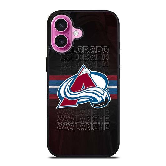 COLORADO AVALANCHE ICON 3 iPhone 16 Plus Case Cover
