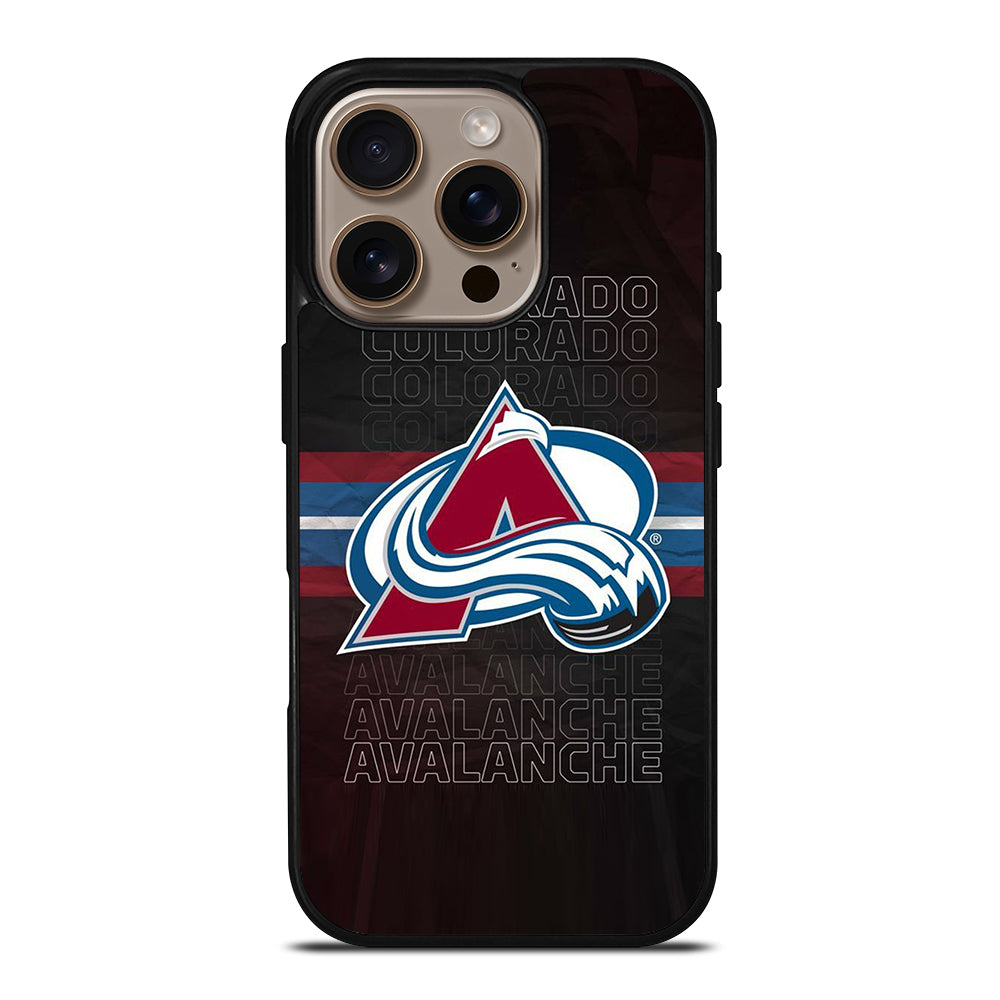 COLORADO AVALANCHE ICON 3 iPhone 16 Pro Case Cover