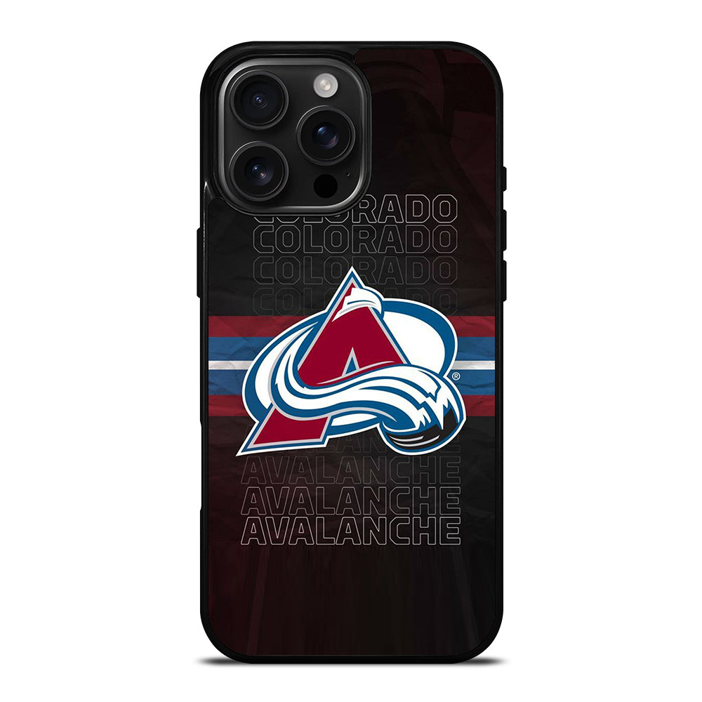 COLORADO AVALANCHE ICON 3 iPhone 16 Pro Max Case Cover