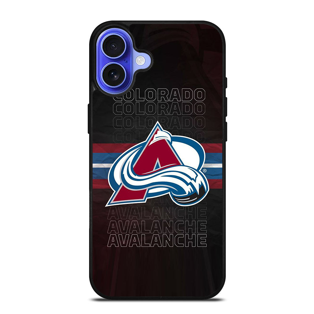 COLORADO AVALANCHE ICON 3 iPhone 16 Case Cover